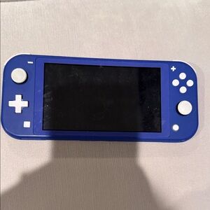 Nintendo Handheld Console in Blue and White